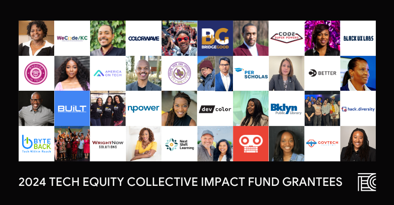 Introducing the 2024 Tech Equity Collective Impact Fund Grantees