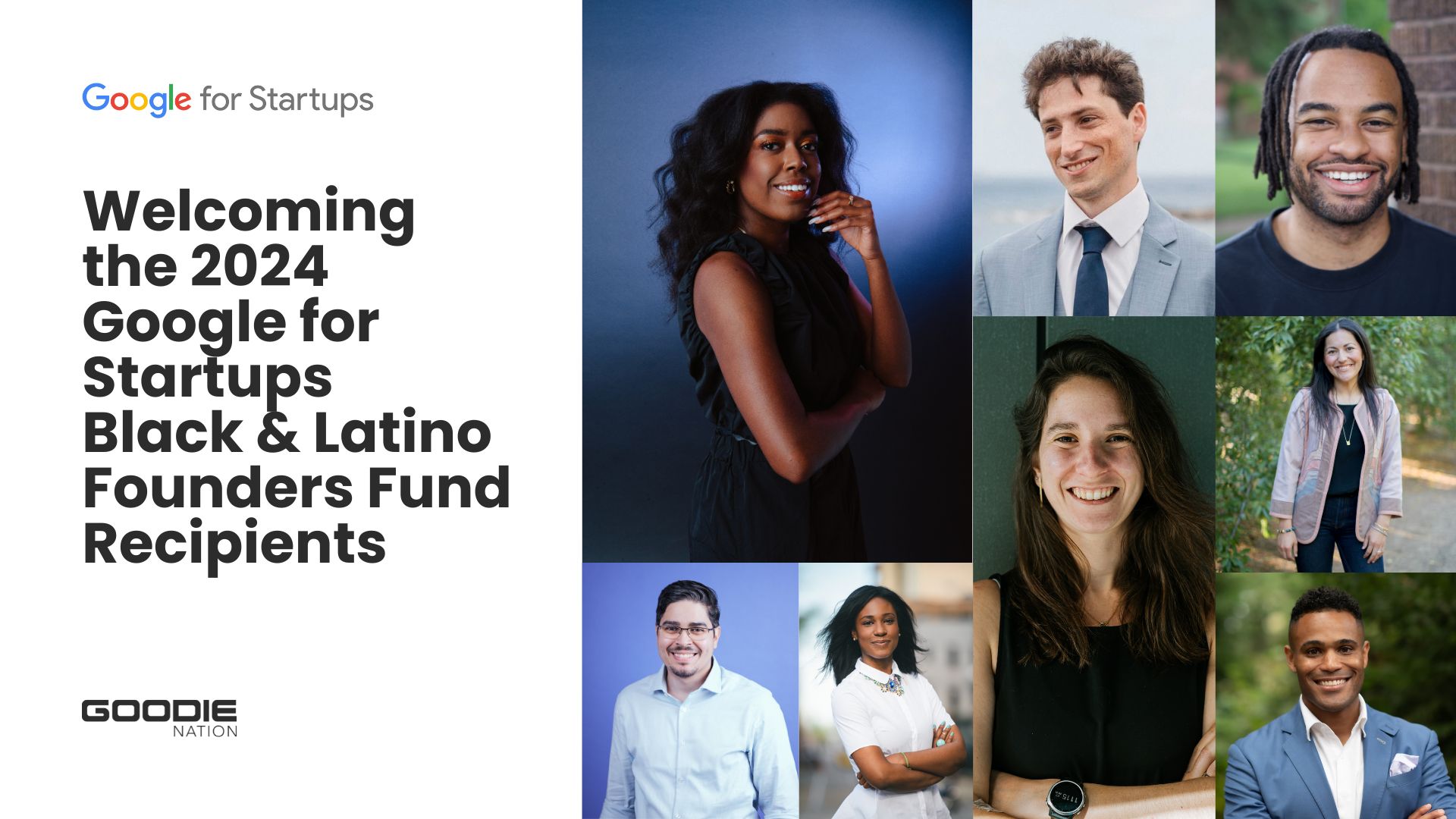 Goodie Nation Welcomes the 2024 Google for Startups Black and Latino Founders Fund Recipients
